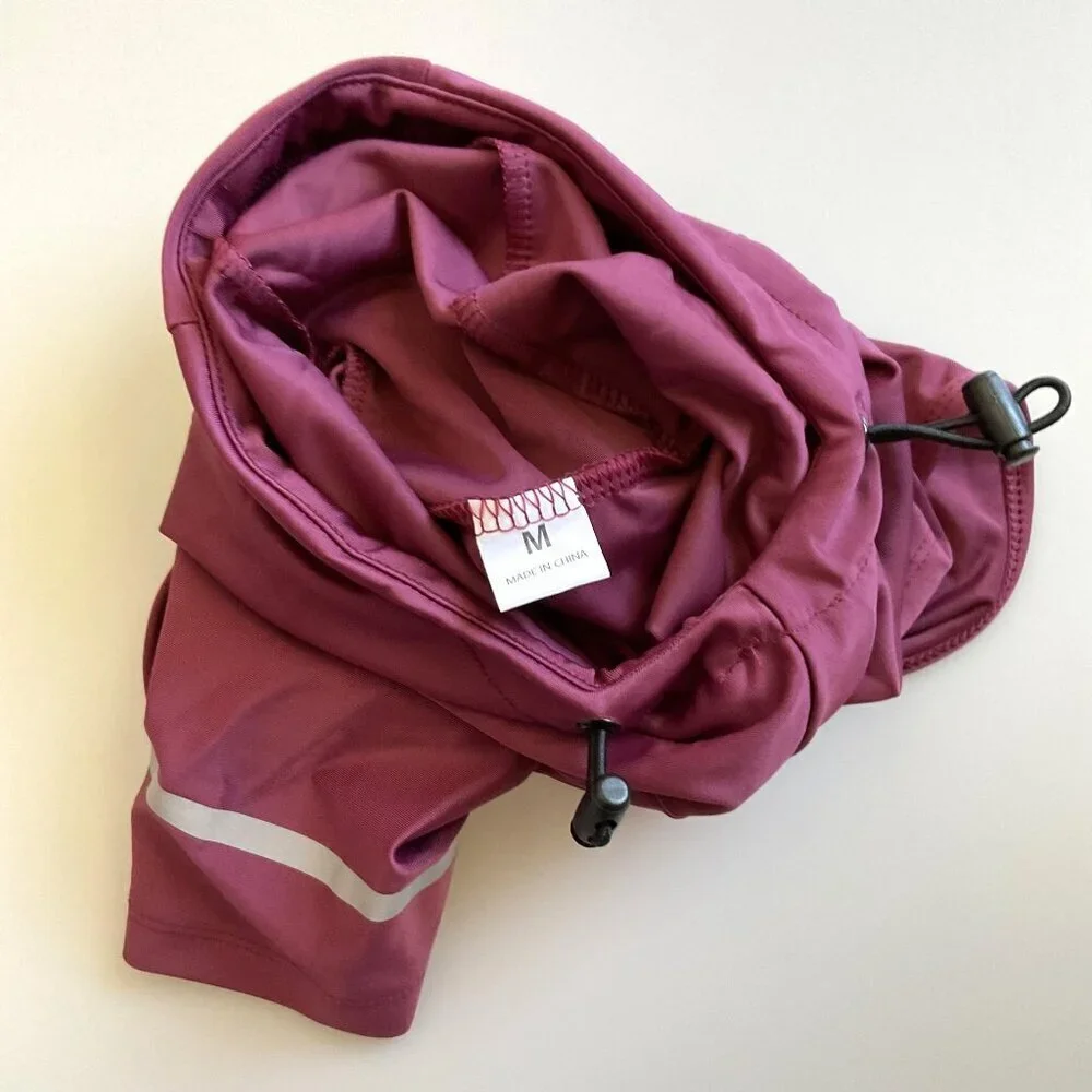 NEW DOG HOODIE CRIMSON RECOVERY SUIT